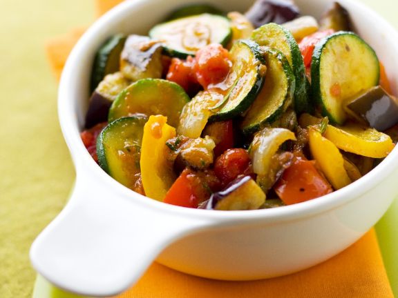 Тушеные овощи - низкоаллергенное блюдо