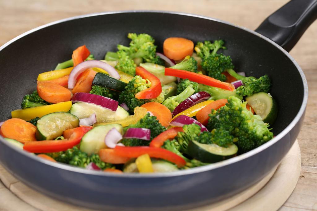Сковорода с овощами