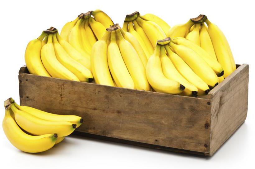 Бананы в ящике