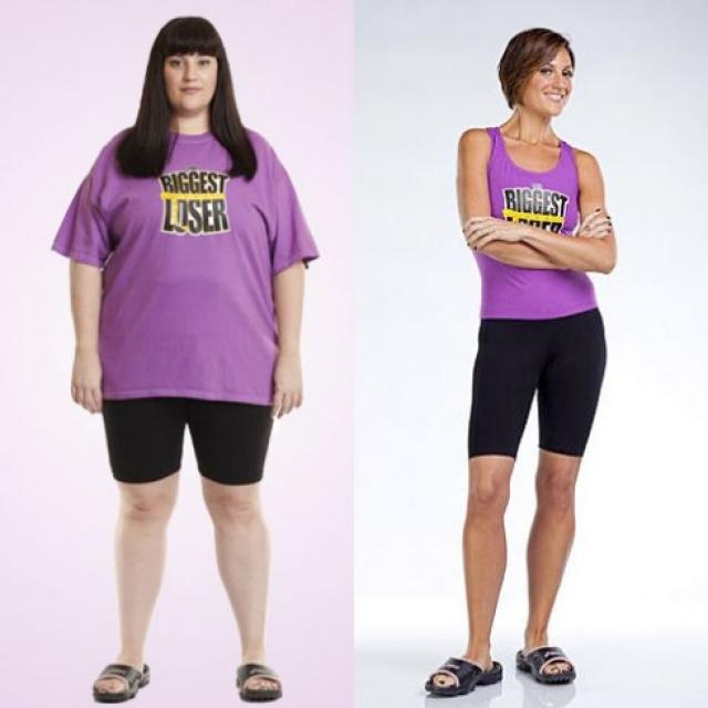 диета до и после