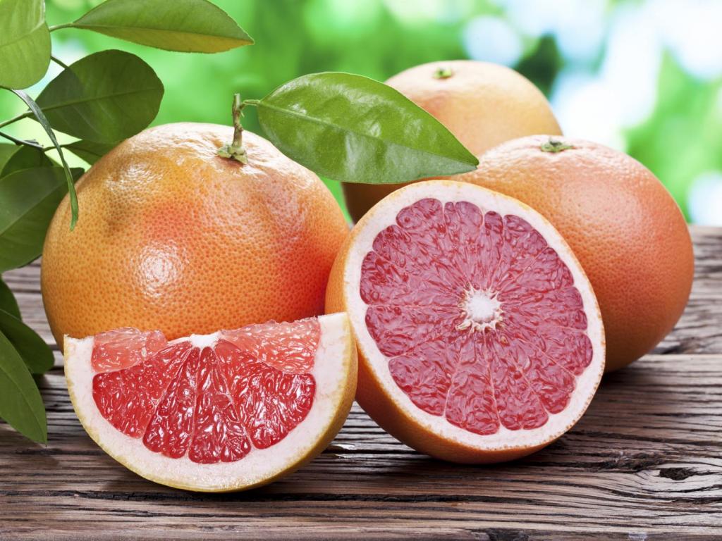 Плоды грейпфрута