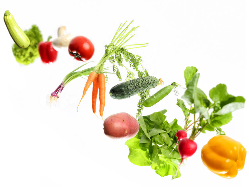 Овощи - основа диеты