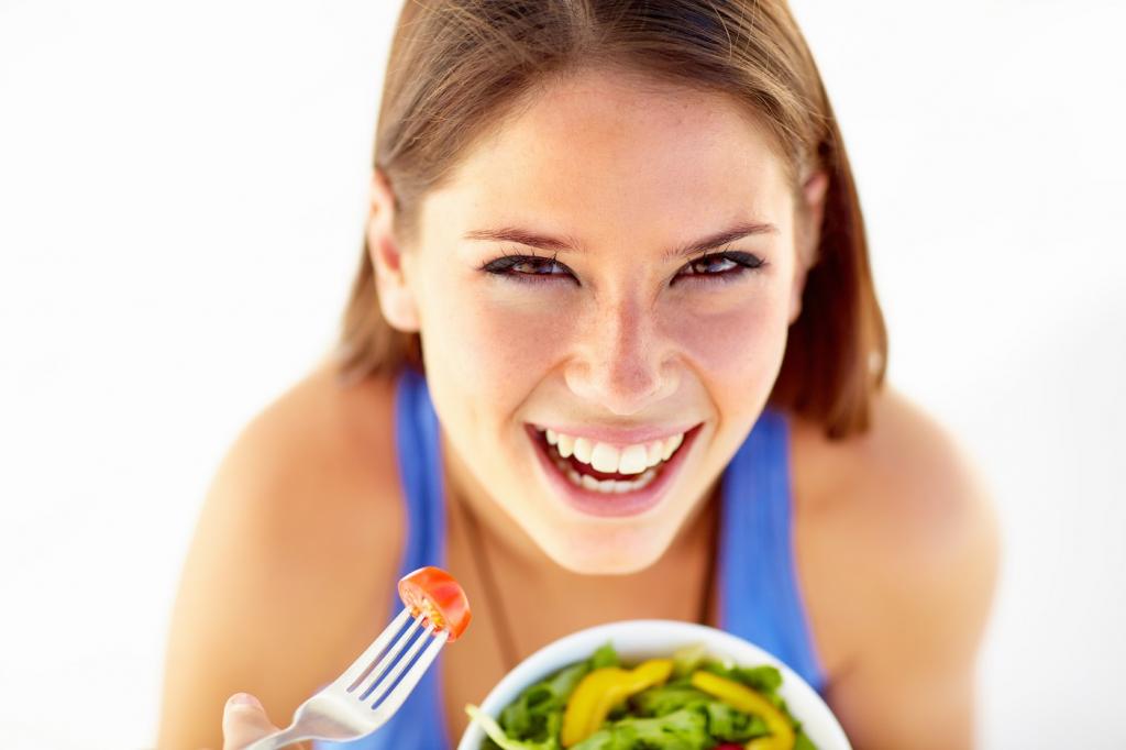 питание овощной салат